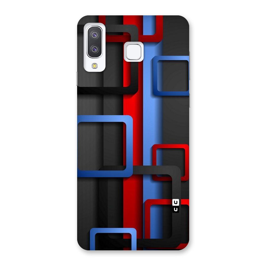 Abstract Box Back Case for Galaxy A8 Star