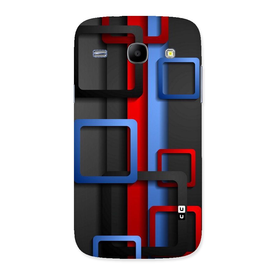 Abstract Box Back Case for Galaxy Core