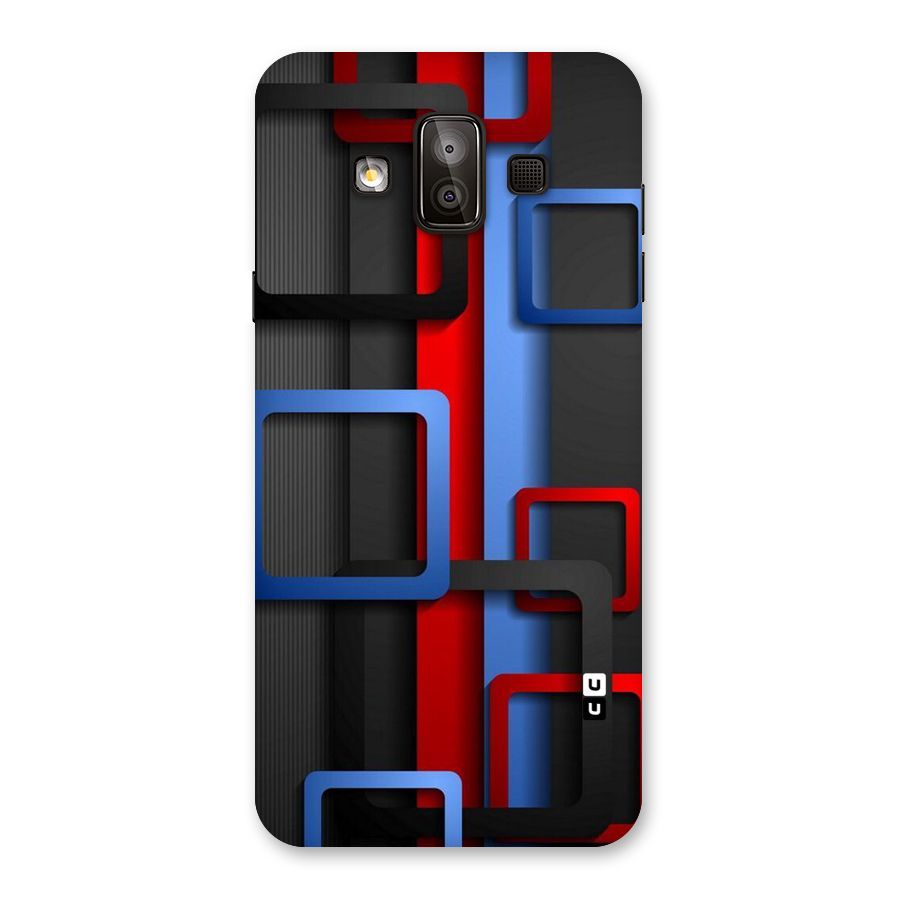 Abstract Box Back Case for Galaxy J7 Duo