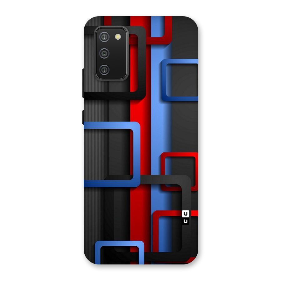 Abstract Box Back Case for Galaxy M02s