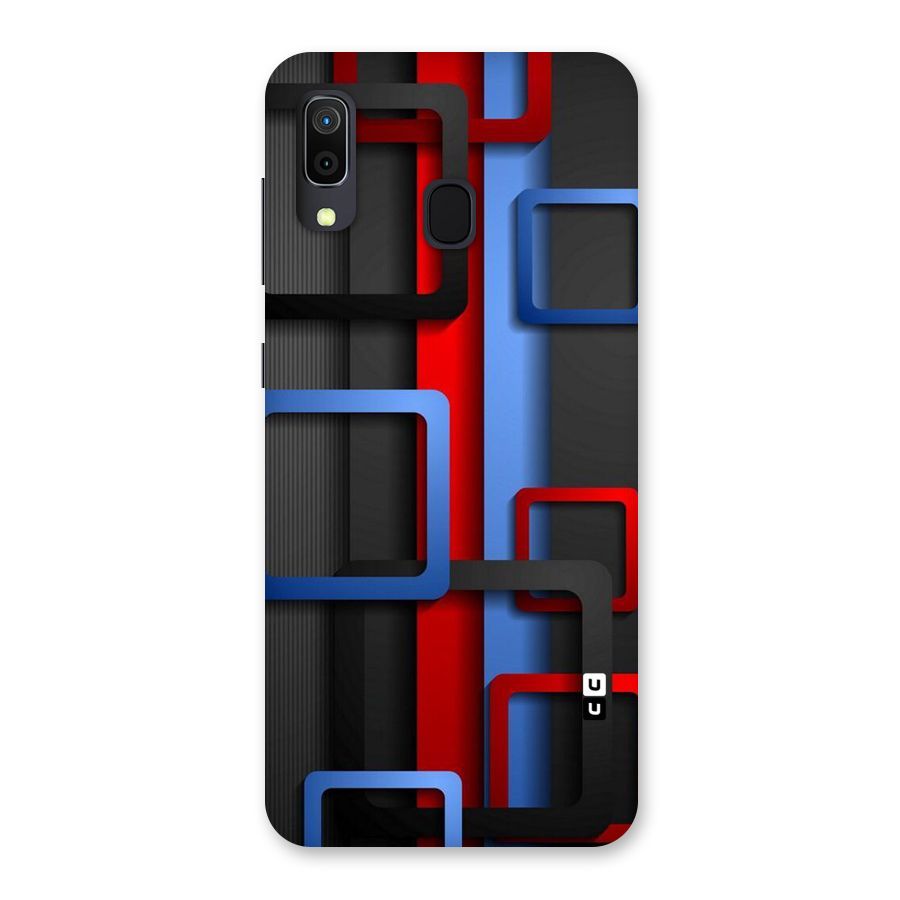 Abstract Box Back Case for Galaxy M10s