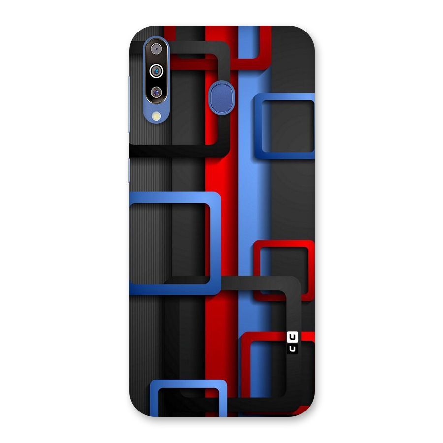 Abstract Box Back Case for Galaxy M30