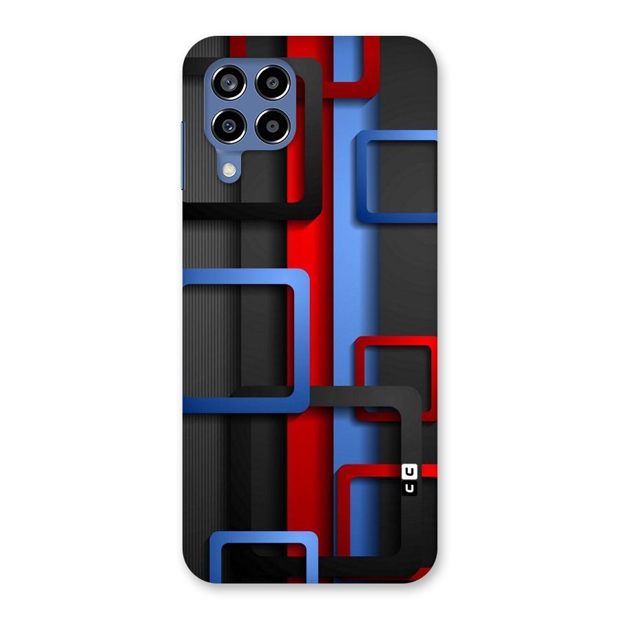 Abstract Box Back Case for Galaxy M53 5G