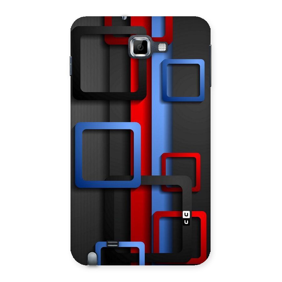 Abstract Box Back Case for Galaxy Note