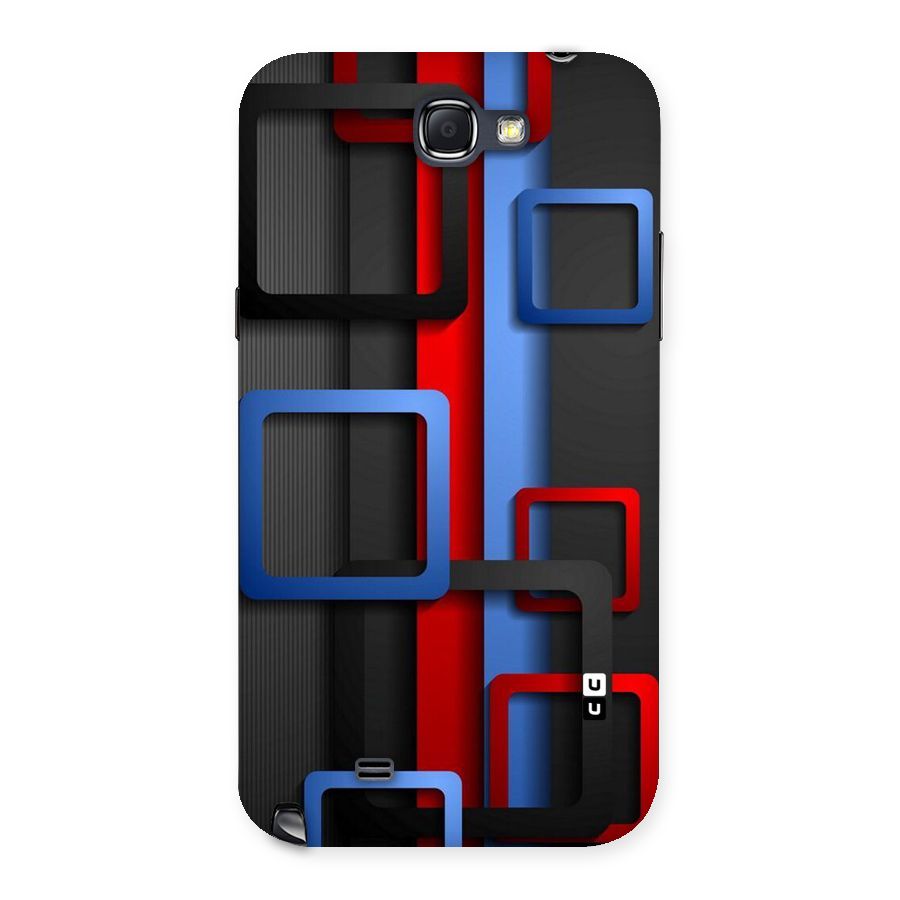 Abstract Box Back Case for Galaxy Note 2