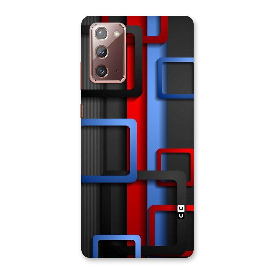 Abstract Box Back Case for Galaxy Note 20