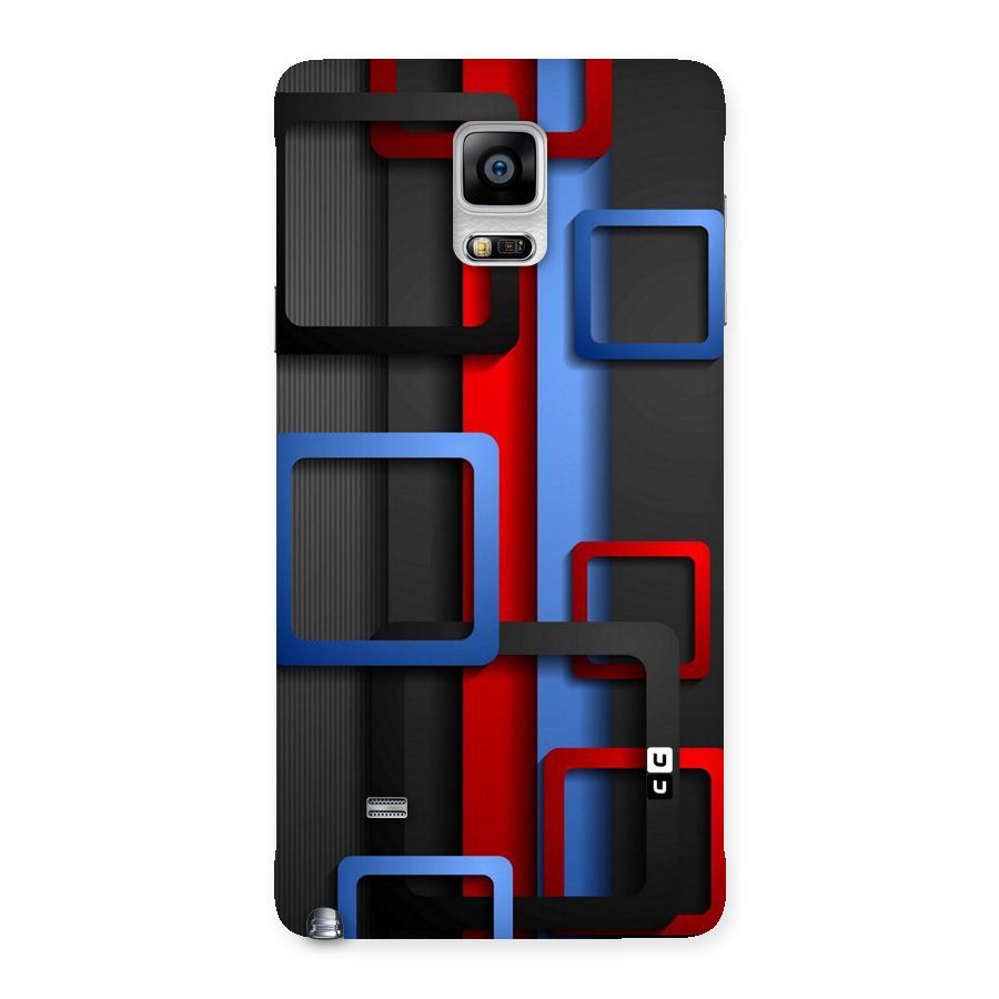 Abstract Box Back Case for Galaxy Note 4