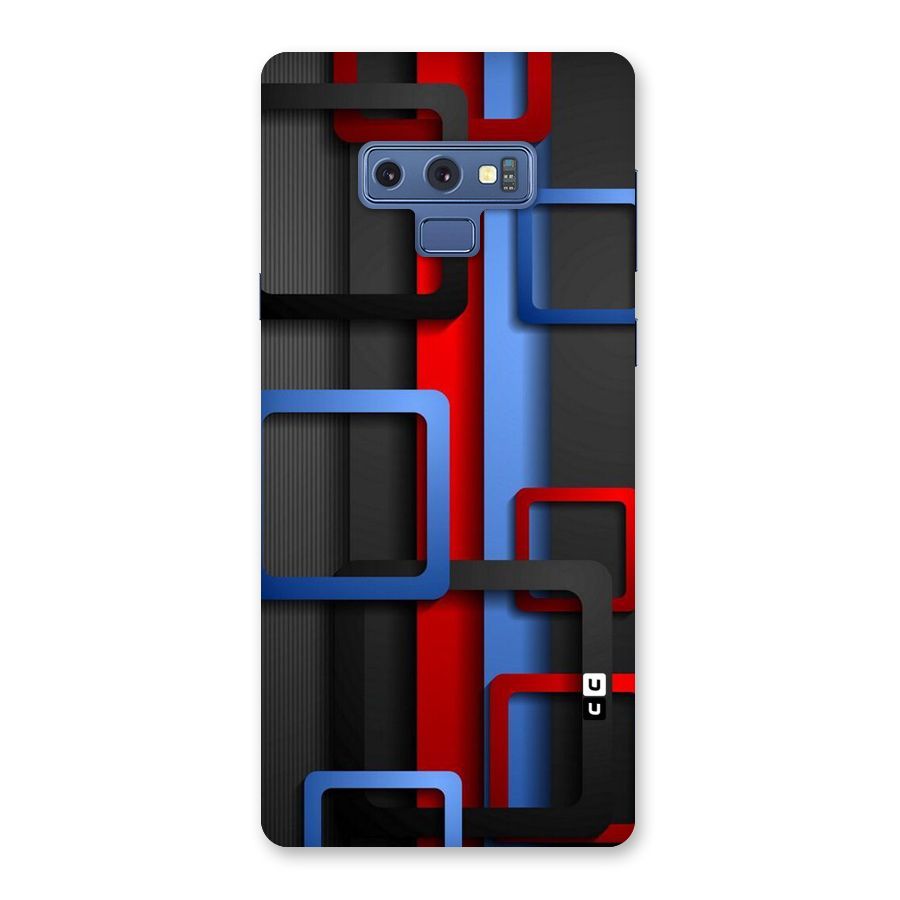 Abstract Box Back Case for Galaxy Note 9