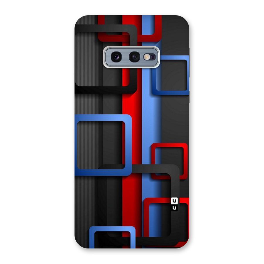 Abstract Box Back Case for Galaxy S10e