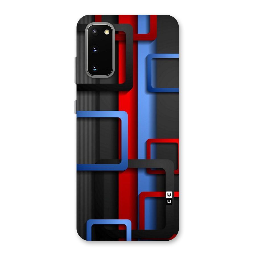 Abstract Box Back Case for Galaxy S20