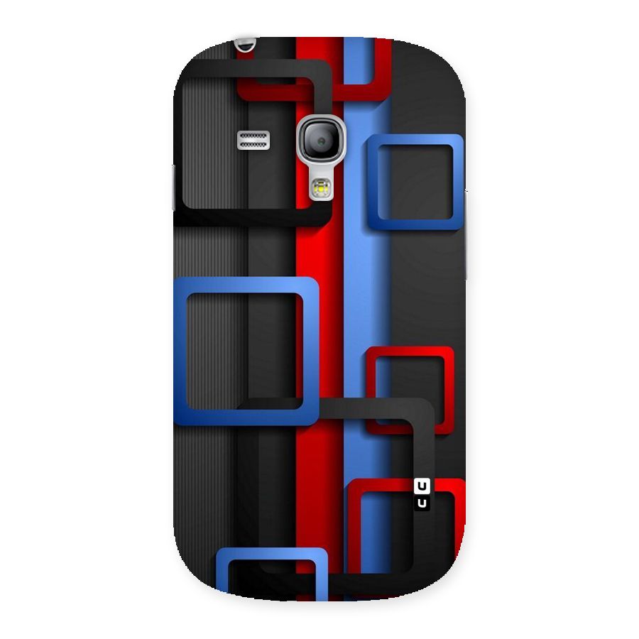 Abstract Box Back Case for Galaxy S3 Mini