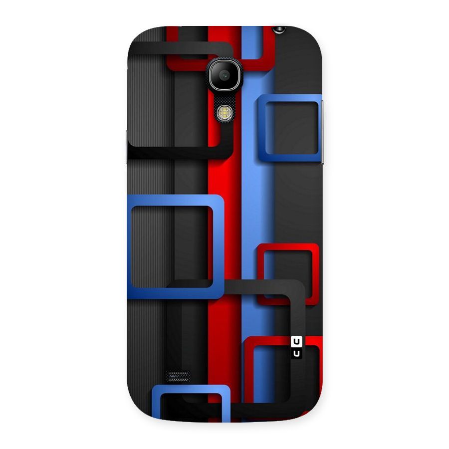 Abstract Box Back Case for Galaxy S4 Mini