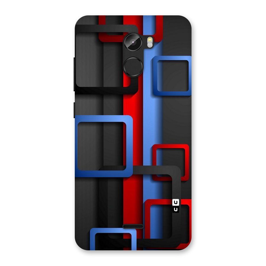 Abstract Box Back Case for Gionee X1