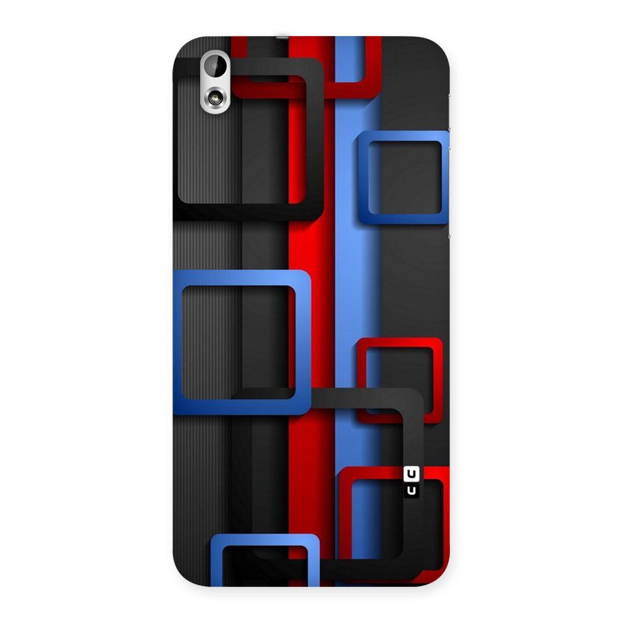 Abstract Box Back Case for HTC Desire 816s