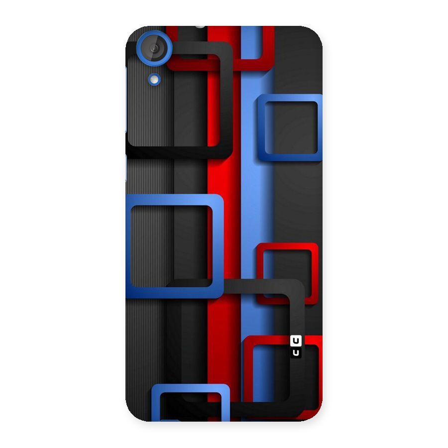 Abstract Box Back Case for HTC Desire 820s