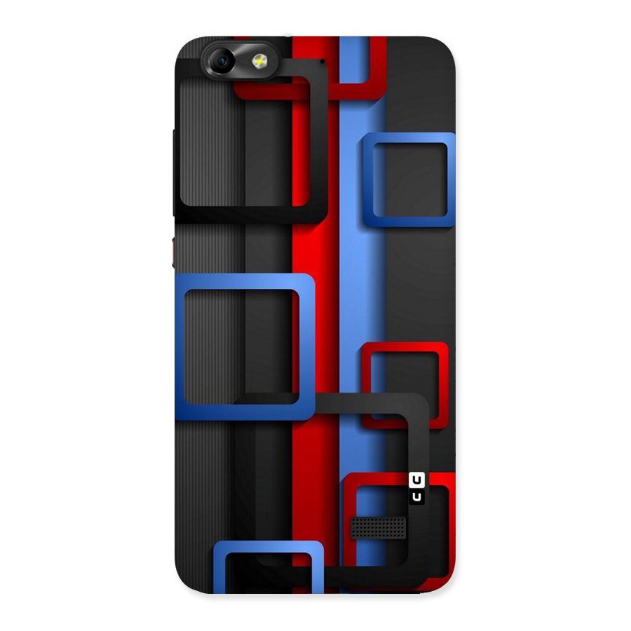 Abstract Box Back Case for Honor 4C