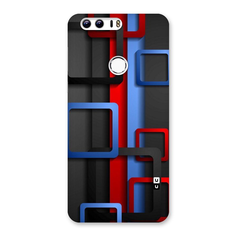 Abstract Box Back Case for Honor 8