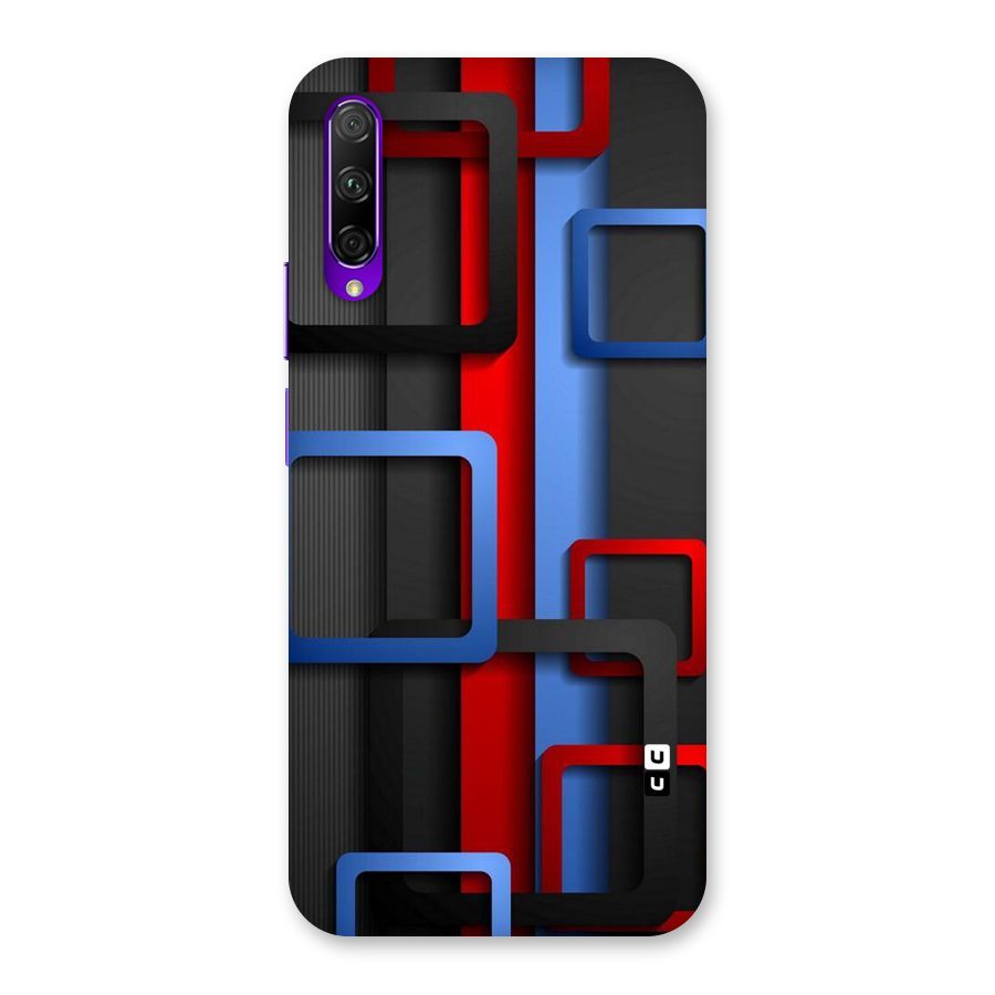 Abstract Box Back Case for Honor 9X Pro