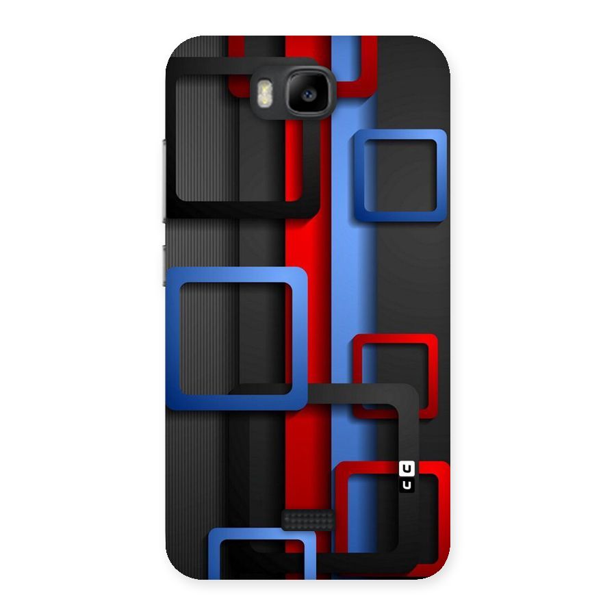 Abstract Box Back Case for Honor Bee