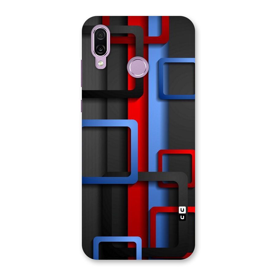Abstract Box Back Case for Honor Play