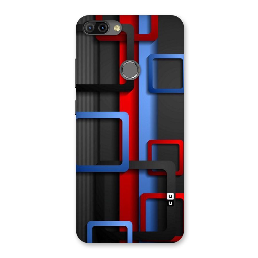 Abstract Box Back Case for Infinix Hot 6 Pro