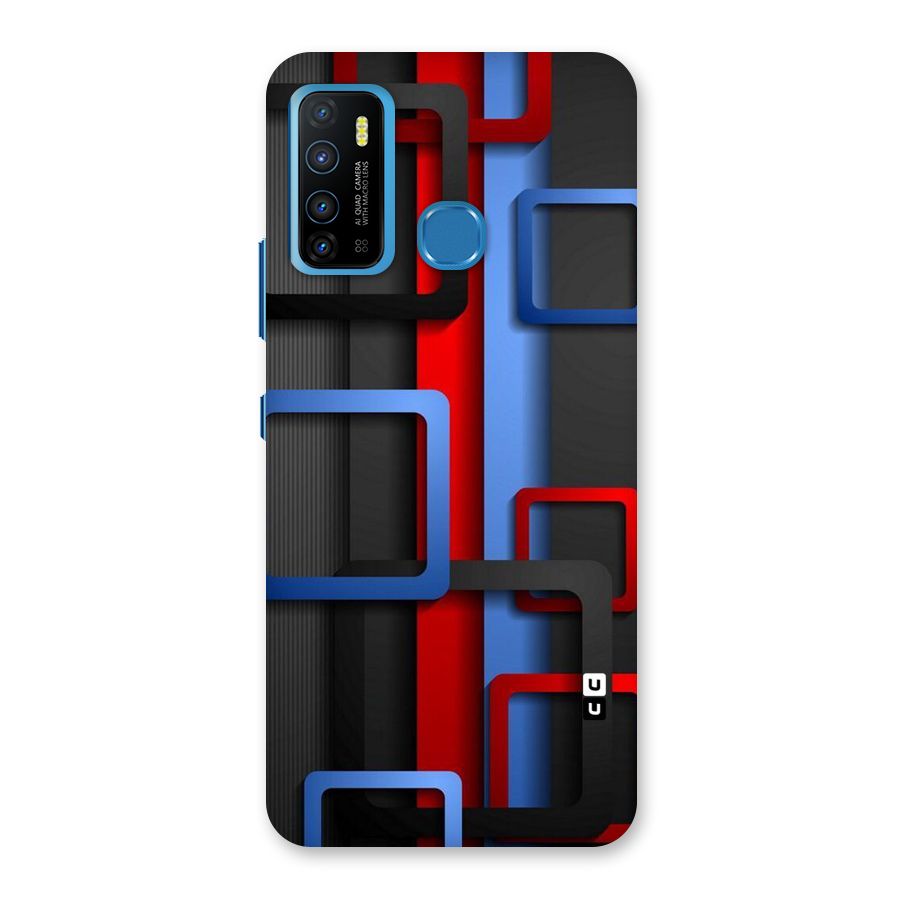 Abstract Box Back Case for Infinix Hot 9