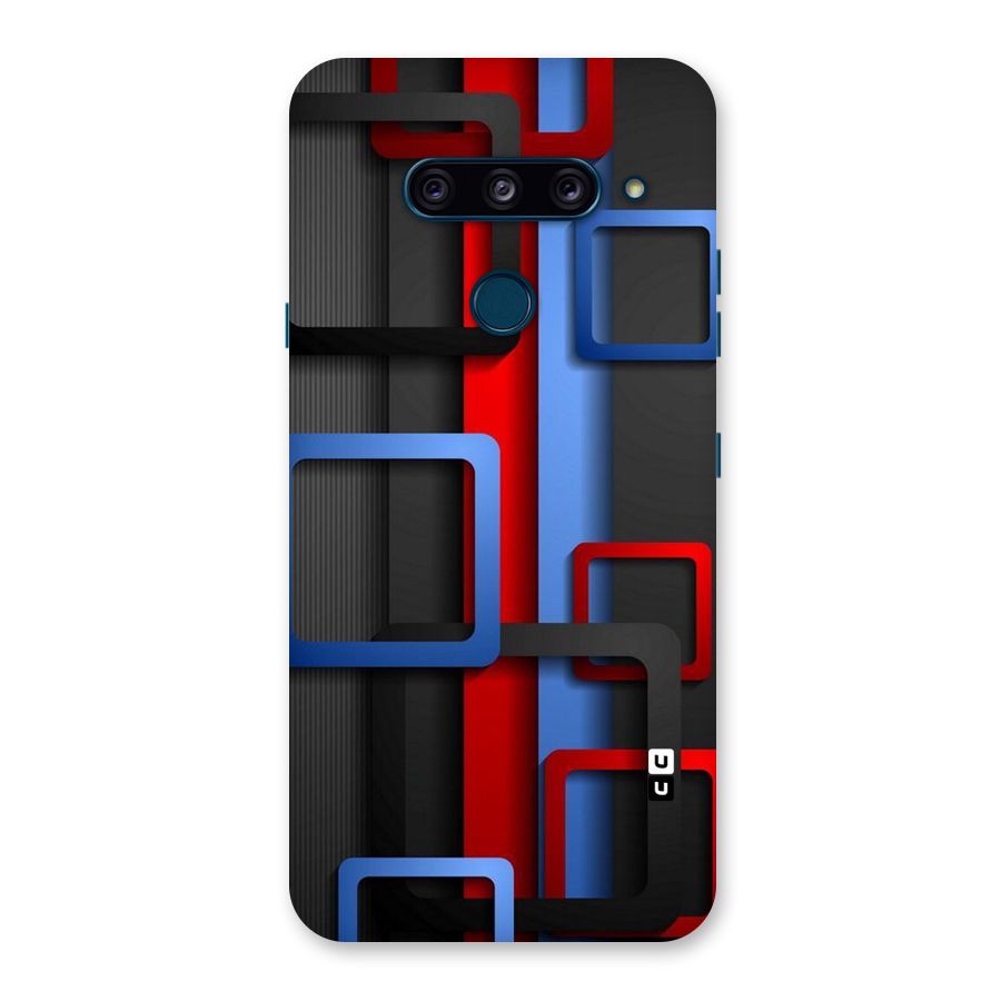 Abstract Box Back Case for LG  V40 ThinQ