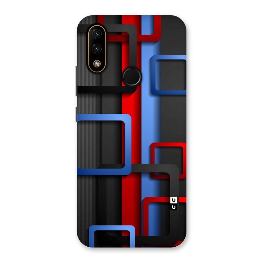 Abstract Box Back Case for Lenovo A6 Note