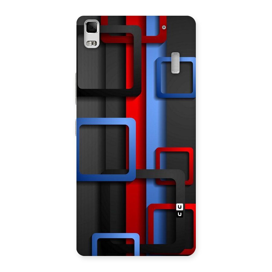 Abstract Box Back Case for Lenovo A7000