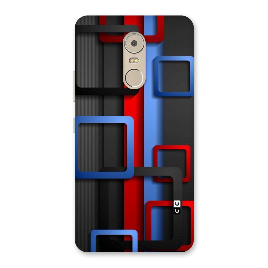 Abstract Box Back Case for Lenovo K6 Note