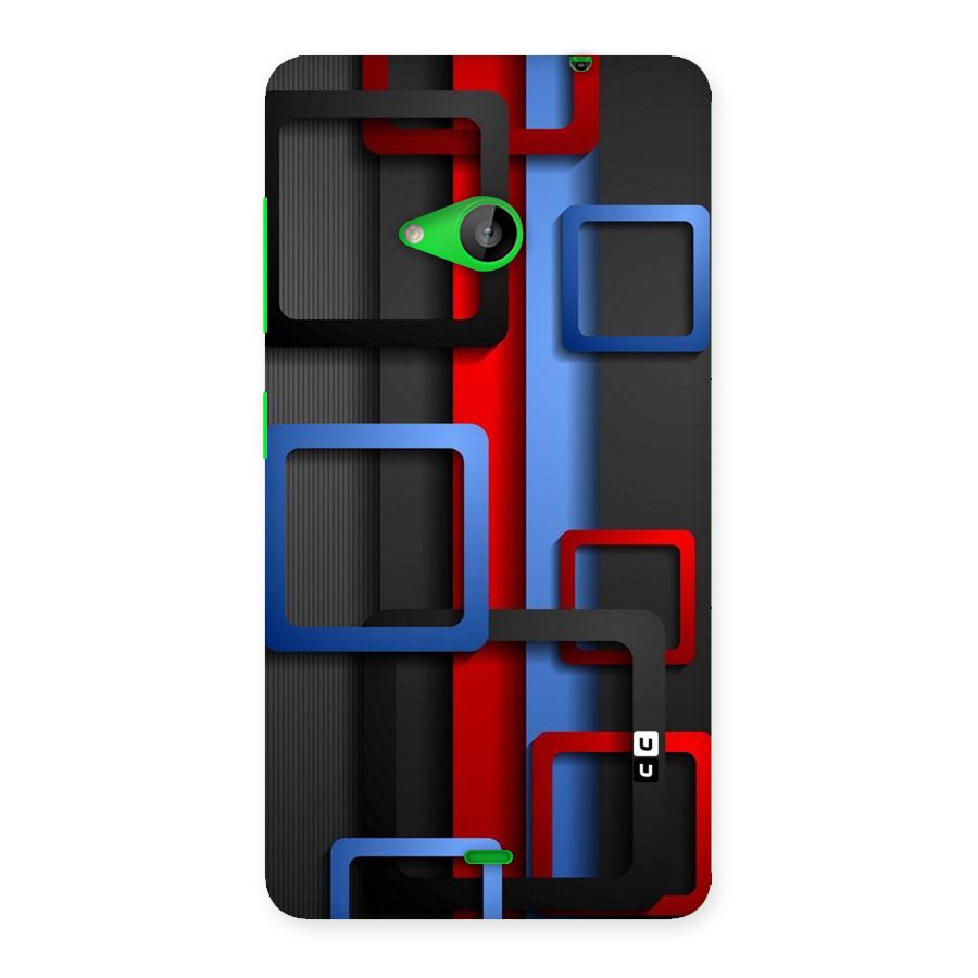 Abstract Box Back Case for Lumia 535