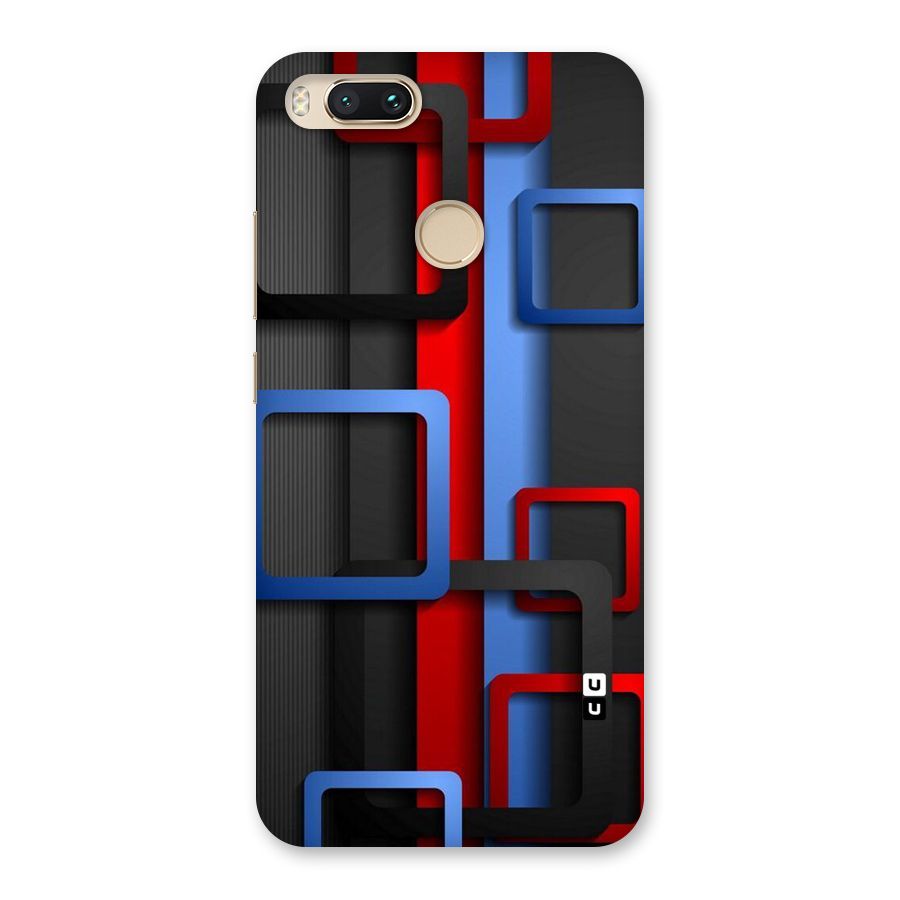 Abstract Box Back Case for Mi A1