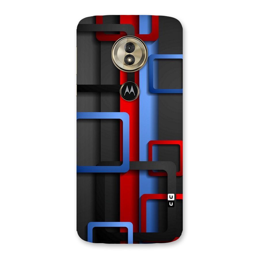 Abstract Box Back Case for Moto G6 Play