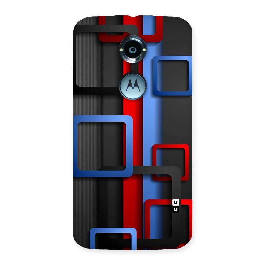 Abstract Box Back Case for Moto X 2nd Gen