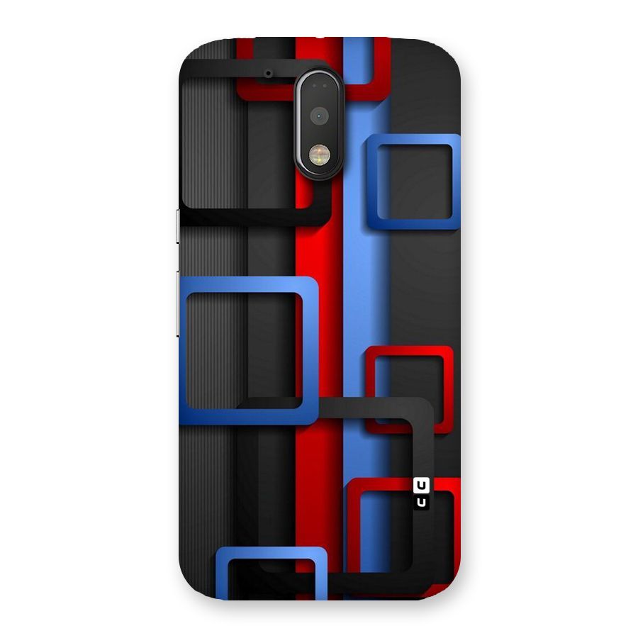 Abstract Box Back Case for Motorola Moto G4 Plus