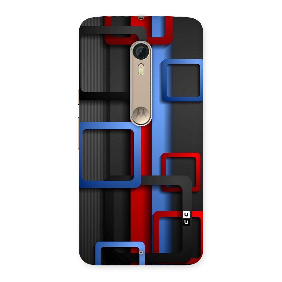 Abstract Box Back Case for Motorola Moto X Style