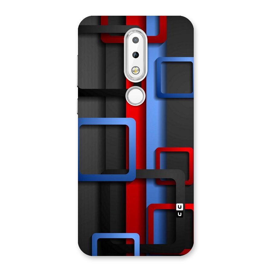 Abstract Box Back Case for Nokia 6.1 Plus