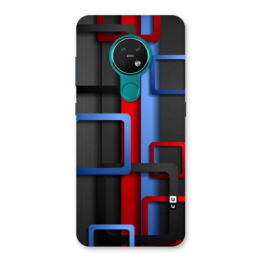 Abstract Box Back Case for Nokia 7.2