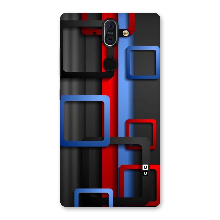 Abstract Box Back Case for Nokia 8 Sirocco
