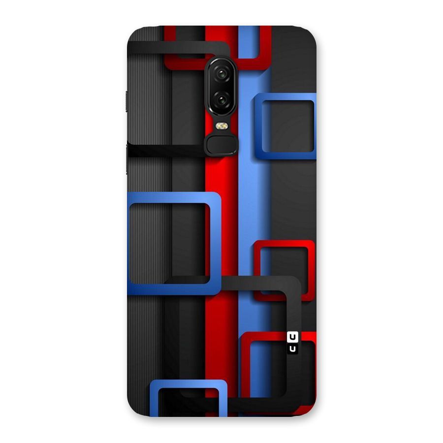 Abstract Box Back Case for OnePlus 6