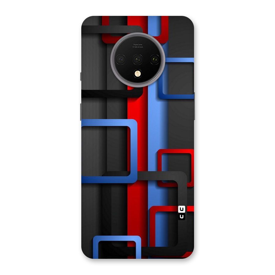 Abstract Box Back Case for OnePlus 7T