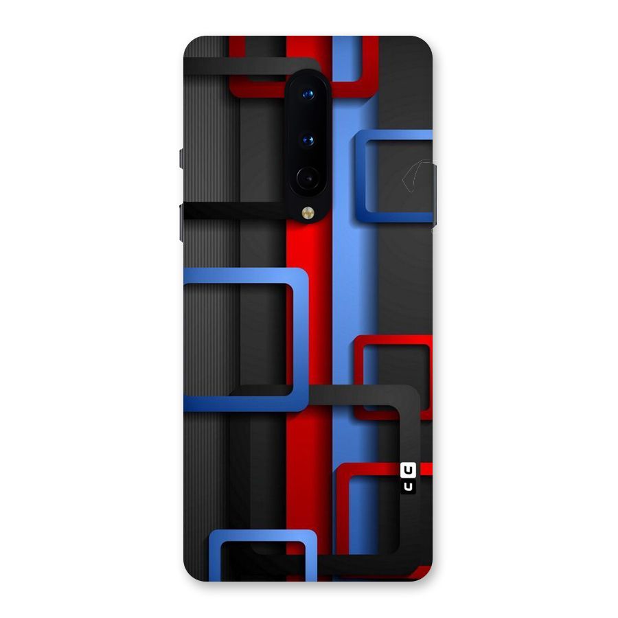 Abstract Box Back Case for OnePlus 8
