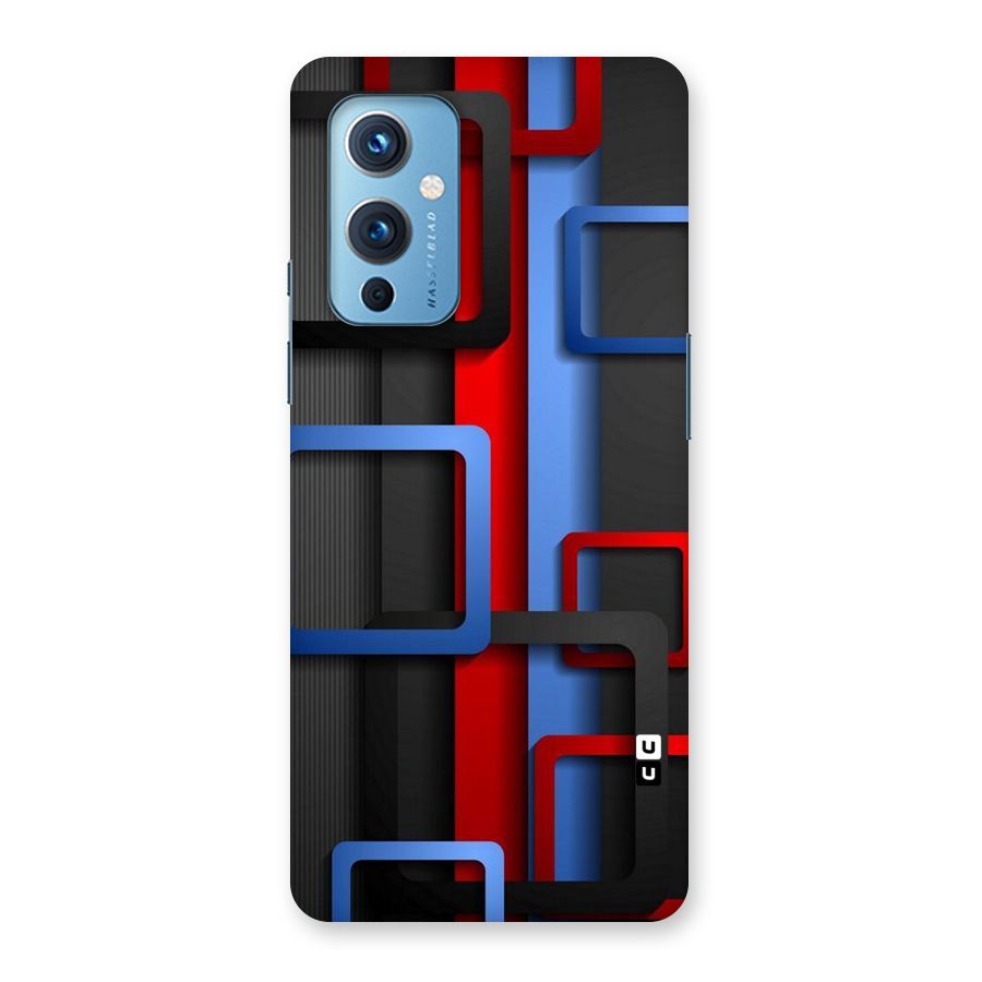 Abstract Box Back Case for OnePlus 9