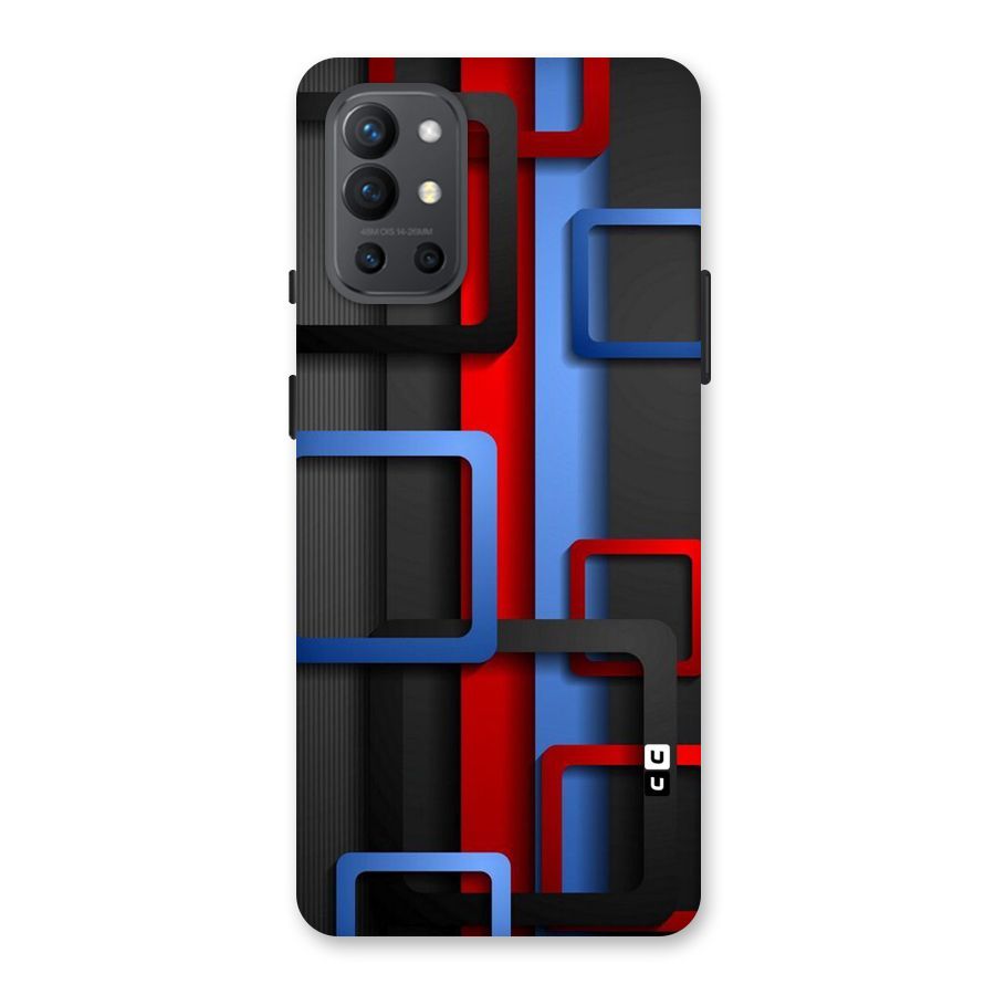 Abstract Box Back Case for OnePlus 9R