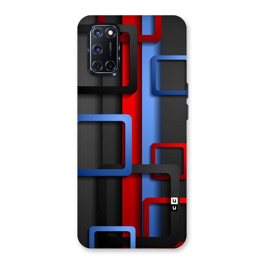Abstract Box Back Case for Oppo A52