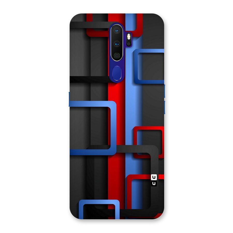 Abstract Box Back Case for Oppo A9 (2020)
