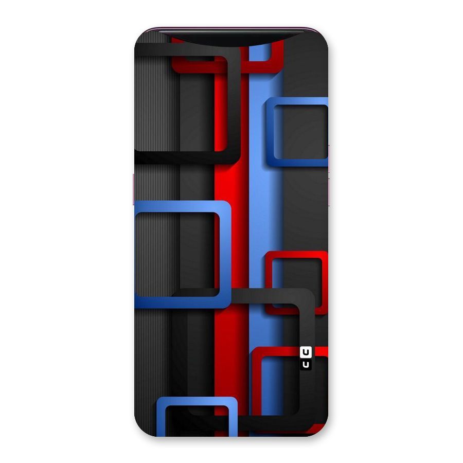 Abstract Box Back Case for Oppo Find X