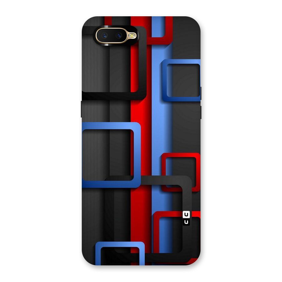 Abstract Box Back Case for Oppo K1