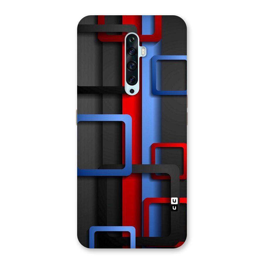 Abstract Box Back Case for Oppo Reno2 Z