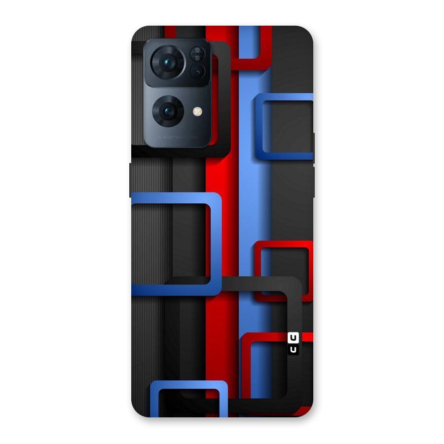 Abstract Box Back Case for Oppo Reno7 Pro 5G